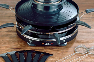 Iglu of Switzerland Castello deluxe Fondues Grill Raclette