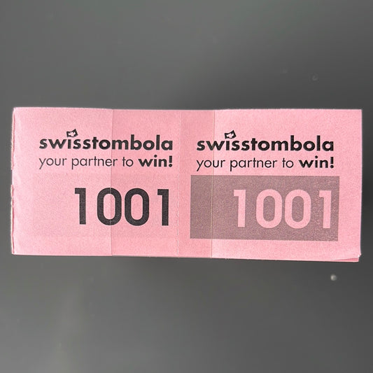 1000 Doppelnummern am Block eosin