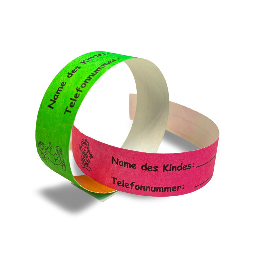 100 Tystar-Eintritts-Kontroller Kinderbänder