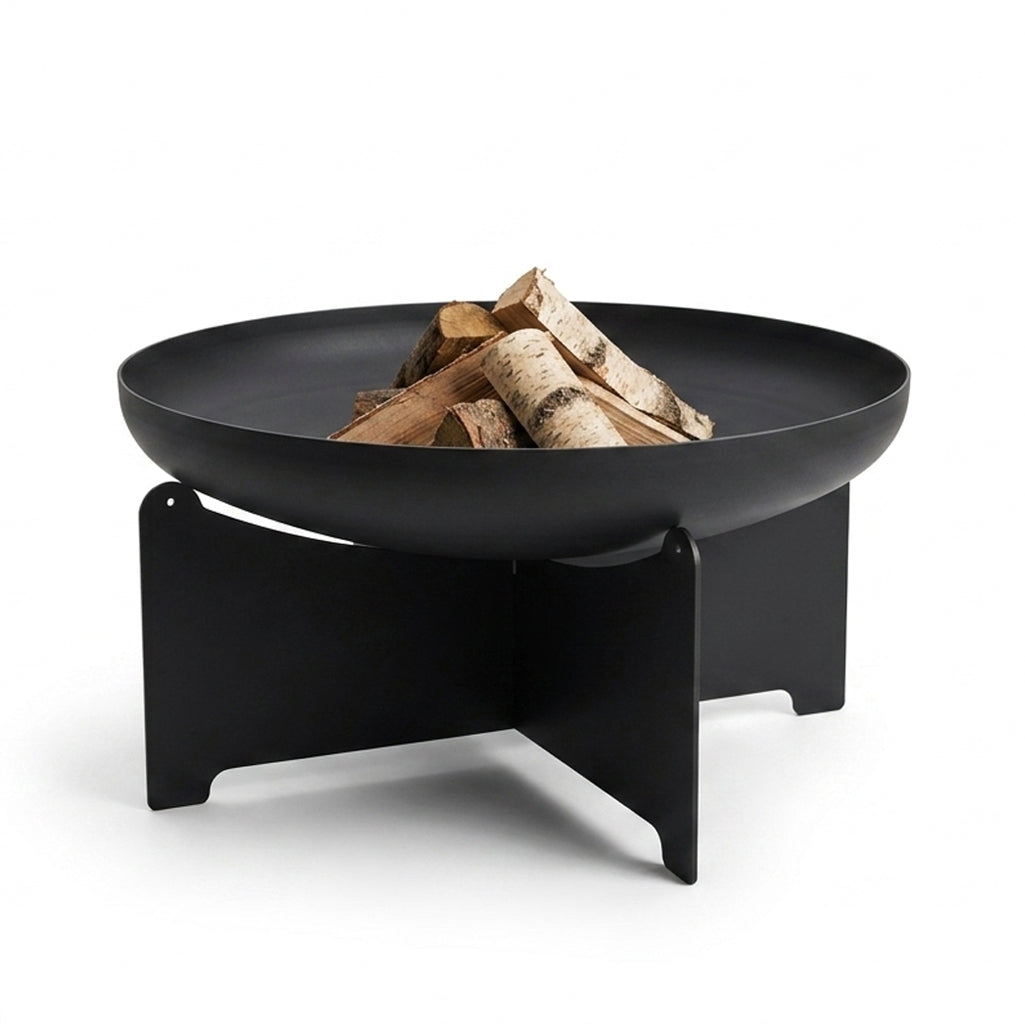 Gartenfeuer & Feuerschale Feu du Jardin X50 Schwarz 57x25x57 cm