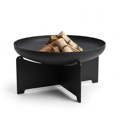 Gartenfeuer & Feuerschale Feu du Jardin X50 Schwarz 57x25x57 cm