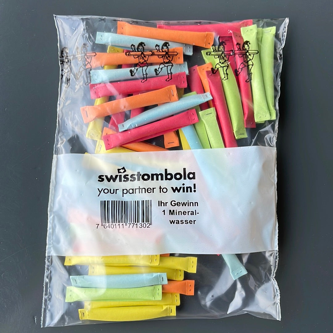Swisstombola Gastro-Sicherheitslose 50 Stk (Kaffee, Bier, Bratwurst & Mineral)