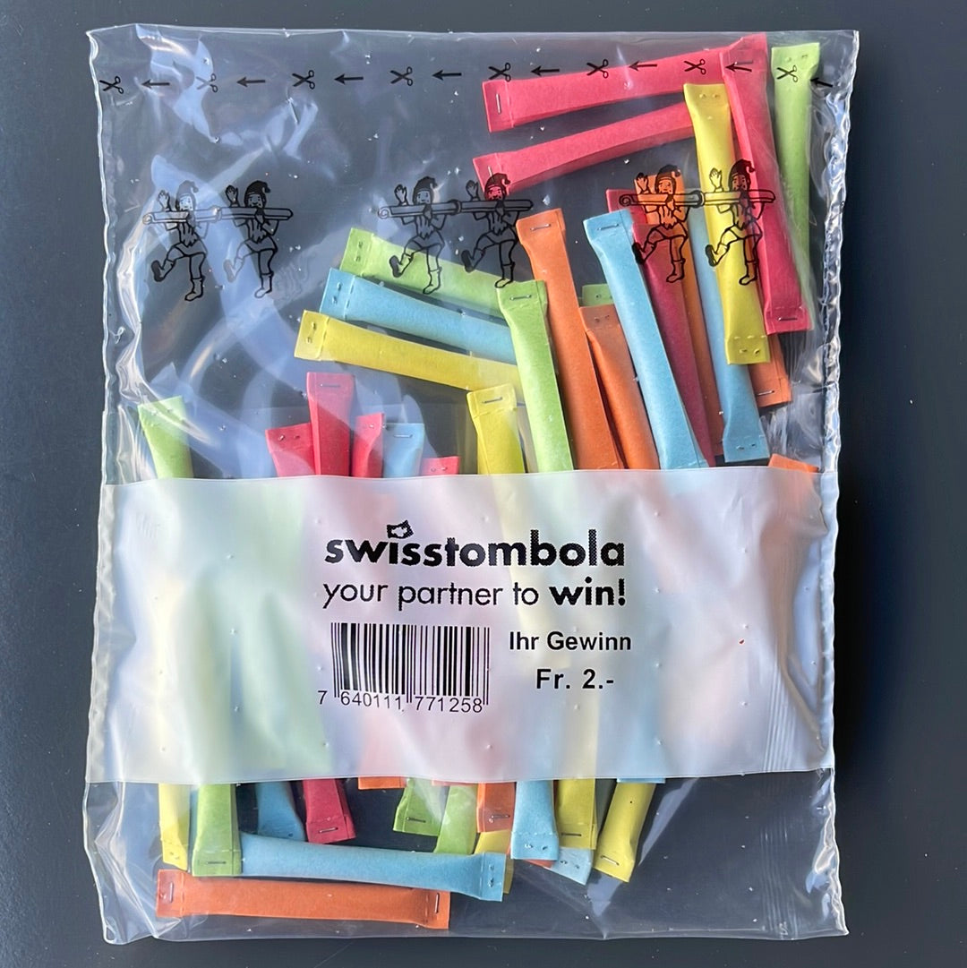 Swisstombola Bargeldlose 50 Stk (CHF 1.- bis CHF 20.-)