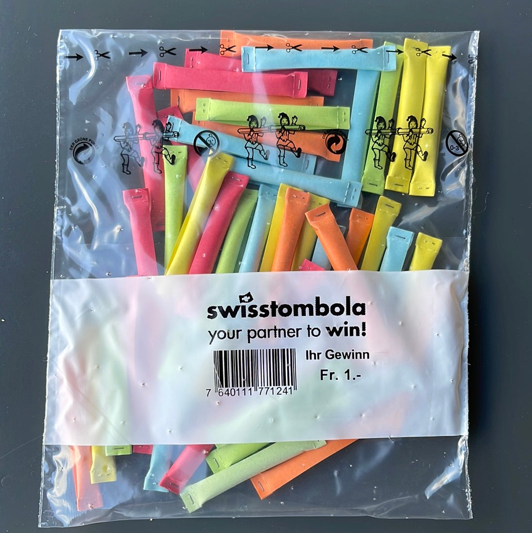 Swisstombola Bargeldlose 50 Stk (CHF 1.- bis CHF 20.-)