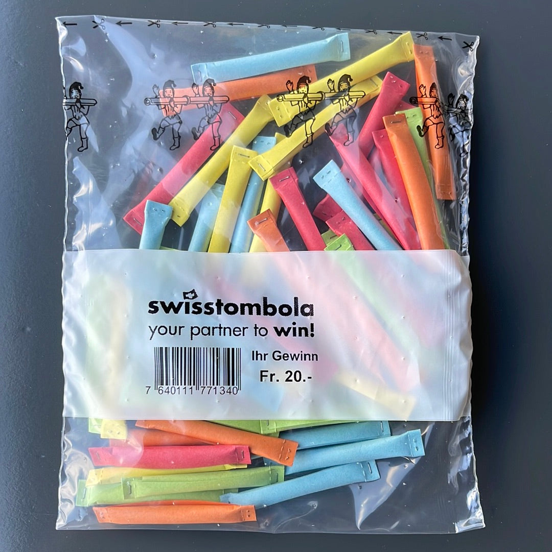 Swisstombola Bargeldlose 50 Stk (CHF 1.- bis CHF 20.-)