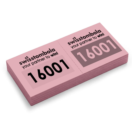 1000 Doppelnummern am Block eosin