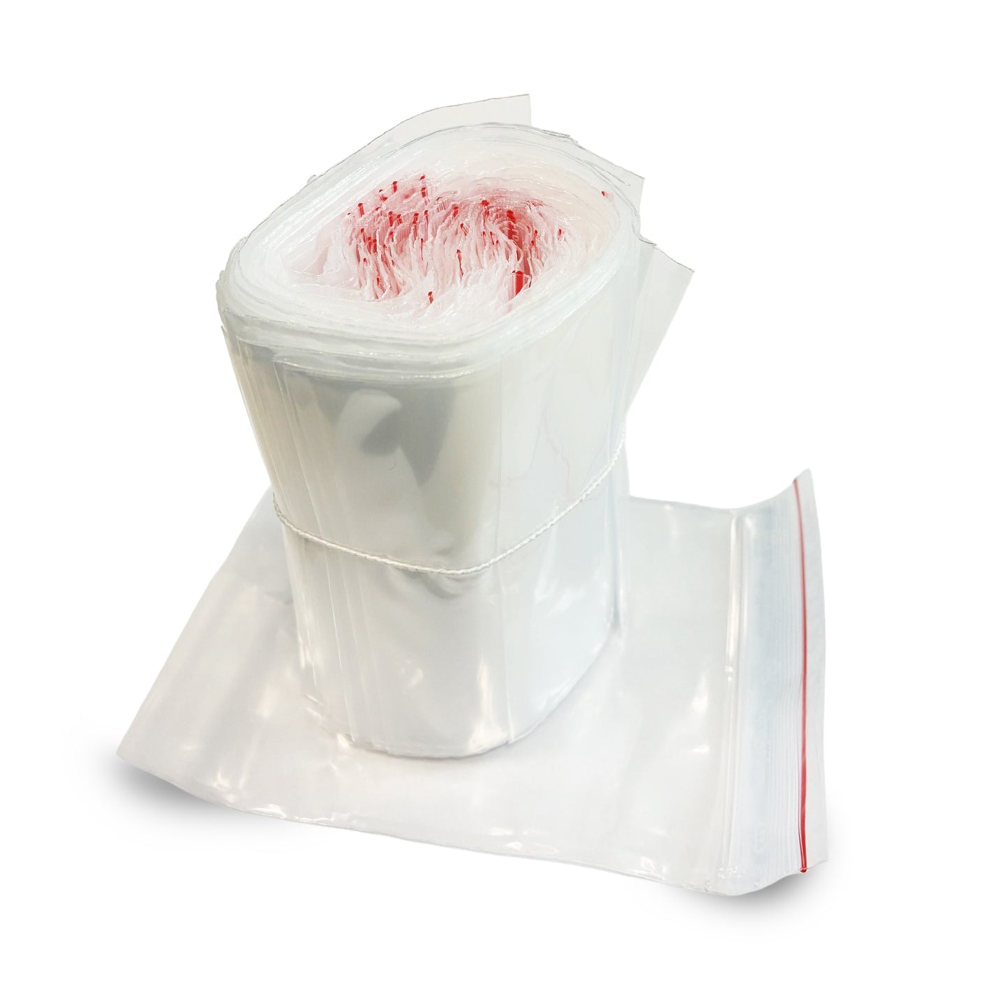 100 Plastikbeutel Minigrip klein für 10 oder 20 Lose abzupacken, Masse: 100x130x0,05 mm